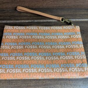 Fossil Multicolor Wristlet Clutch